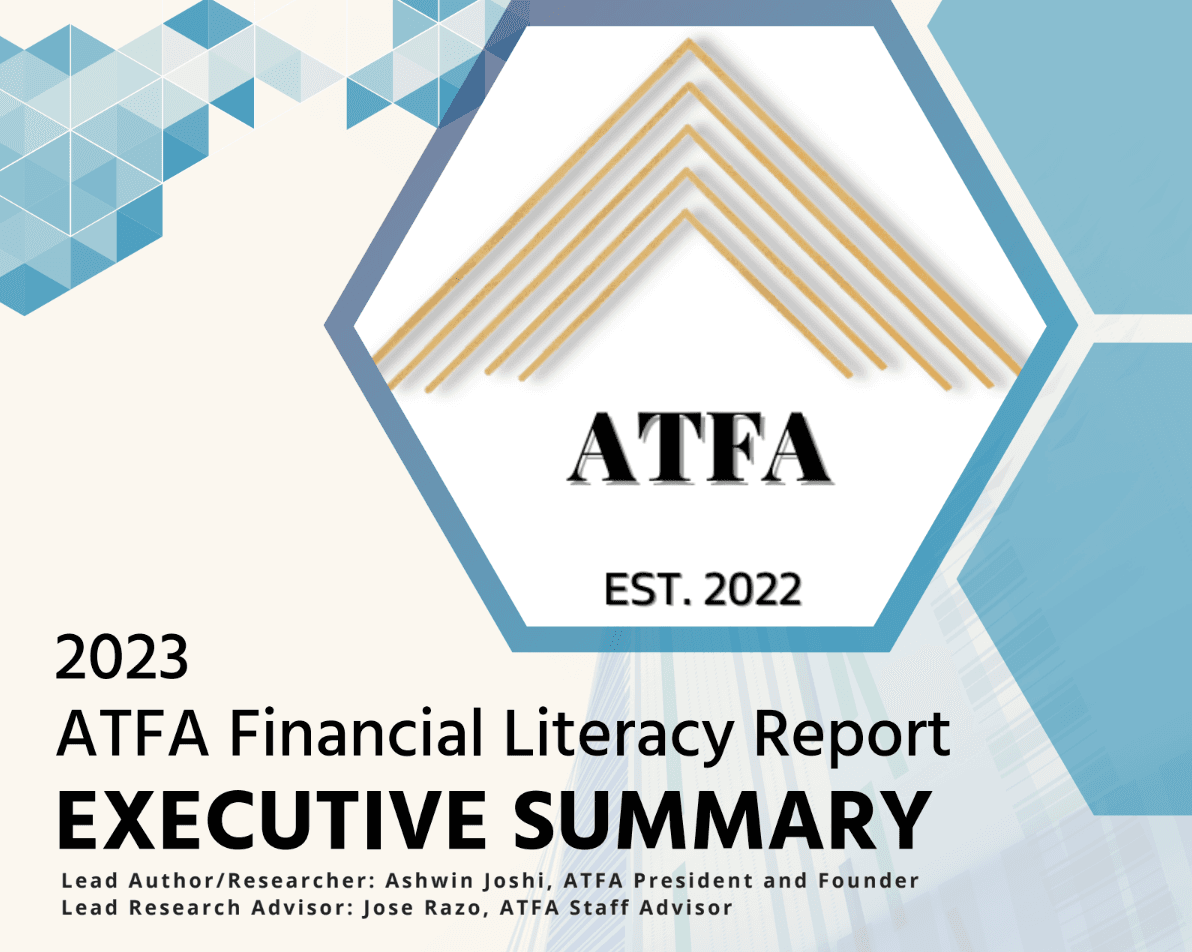 ATFA Financial Literacy Report — Executive Summary
